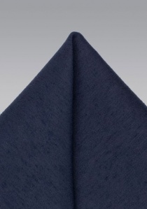 Serviette décorative surface chinée bleu marine
