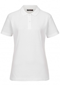 Polo femme en qualité piqué / Cotton Mix (blanc)