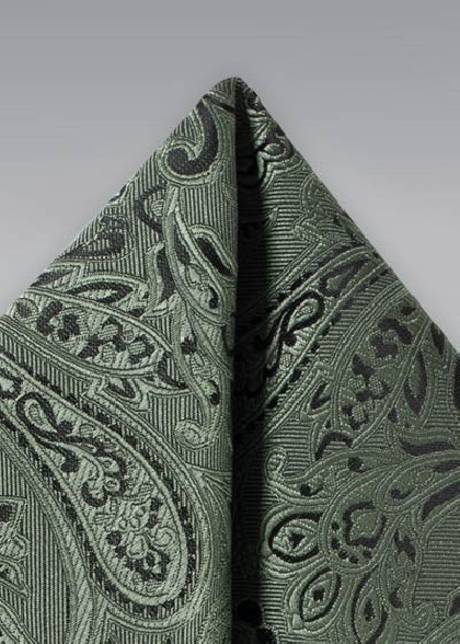 Pochette aus dem gleichen Stoff und Farbe