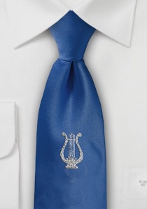 Cravate Lyra bleue