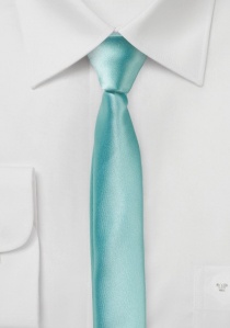 Cravate extra-étroite pour hommes menthe
