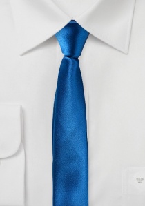 Cravate extra-étroite ultramarine