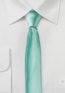 Extra schlanke Krawatte mint