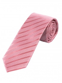 Cravate d'affaires à rayures roses