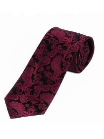 Cravate business particulièrement fine, motif