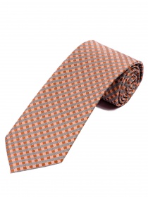 Cravate étroite pour hommes, décorée de motifs