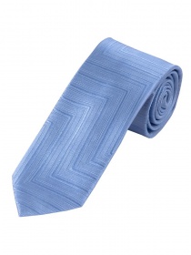 Cravate d'affaires bleu tourterelle à motif