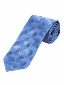 Cravate homme bleu tourterelle à motif structuré