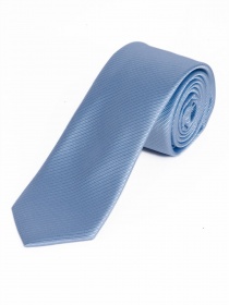 Cravate unie surface des lignes bleu ciel