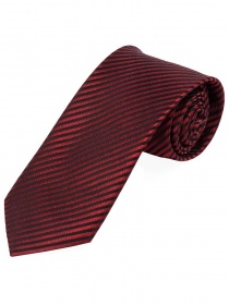 Cravate unie structure de lignes rouge moyen