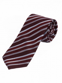 Cravate étroite pour hommes, dessin élégant à