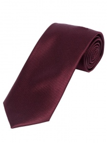 Cravate unie ligne-structure rouge bordeaux
