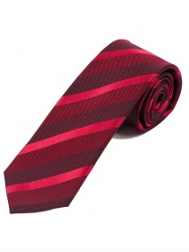 Cravate unie structure de lignes rouge moyen
