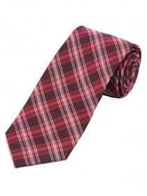 Cravate XXL pour hommes, carreaux de ligne
