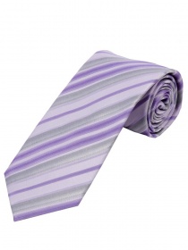 Cravate XXL optimale pour hommes, motif à rayures