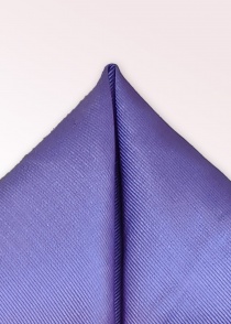 Serviette de cavalier monochrome à côtes lilas