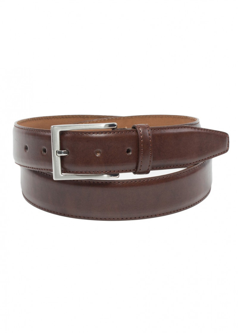 Ceinture femme &amp; homme en cuir PU (marron)