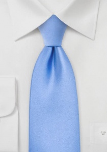 Cravate unie bleu clair
