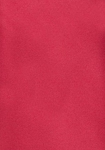 Cravate clip unie rouge fraise