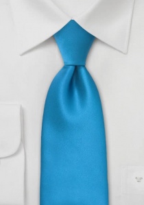Cravate bleu azur