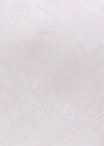 Composition cravate et pochette motif paisley