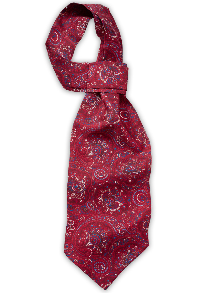 Foulard Ascot En Cachemire Et Soie - Occasion - Multicouleur - Écharpe Femme
