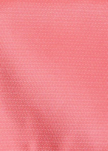Noeud avec pochette structure rouge framboise