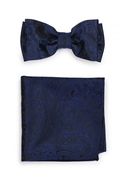 Set de nœud papillon aus dem gleichen Stoff und Farbe