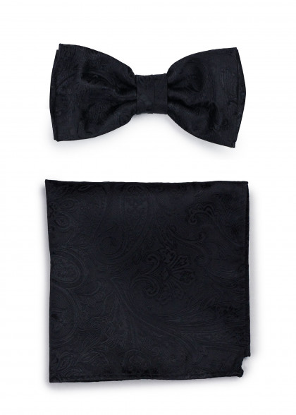 Set de nœud papillon aus dem gleichen Stoff und Farbe