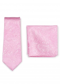 Set cravate homme et foulard décoratif motif