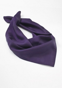 Echarpe pour dames en polyester violet