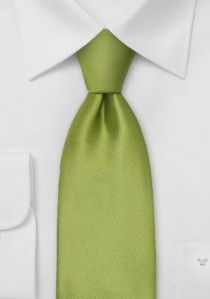 Cravate unie vert fraîche enfant