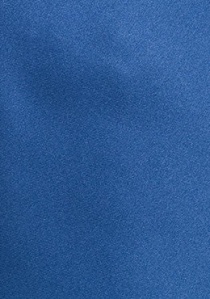Cravate unicolore bleu foncé