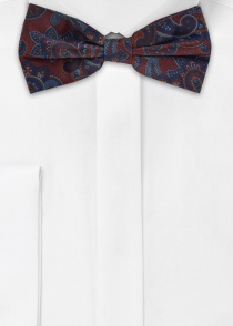 Stylé noeud papillon pour hommes en design Paisley