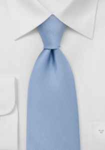 Cravate unie bleu fumée