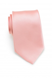 Cravate et foulard décoratif en set - rose