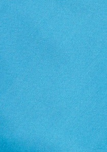 Pochette bleu cyan unie