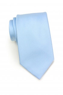 Set cravate d'affaires et foulard cavalier bleu