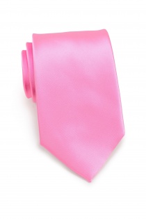 Cravate d'affaires et pochette en kit - rose