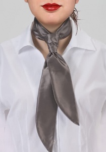 Cravate pour femmes brun monochrome