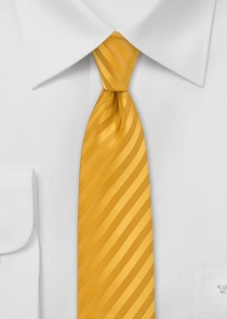 Cravate étroite Granada en jaune