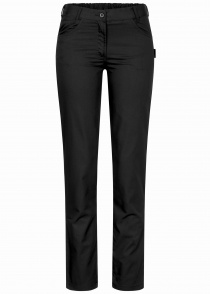 Jeans noir pour femme avec ceinture stretch
