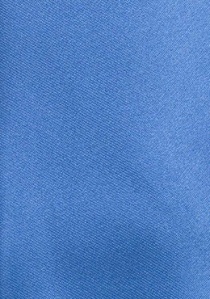 Cravate unie bleu azur