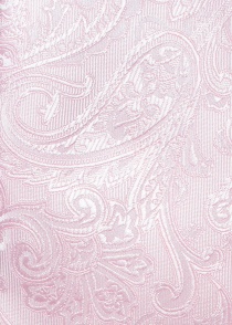 Coffret cadeau motif paisley blush-rose avec