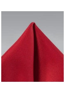 Cravate unie rouge cerise structurée