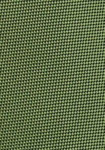 Cravate vert gazon unicolore structure