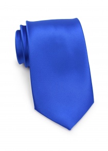 Cravate bleu roi unie