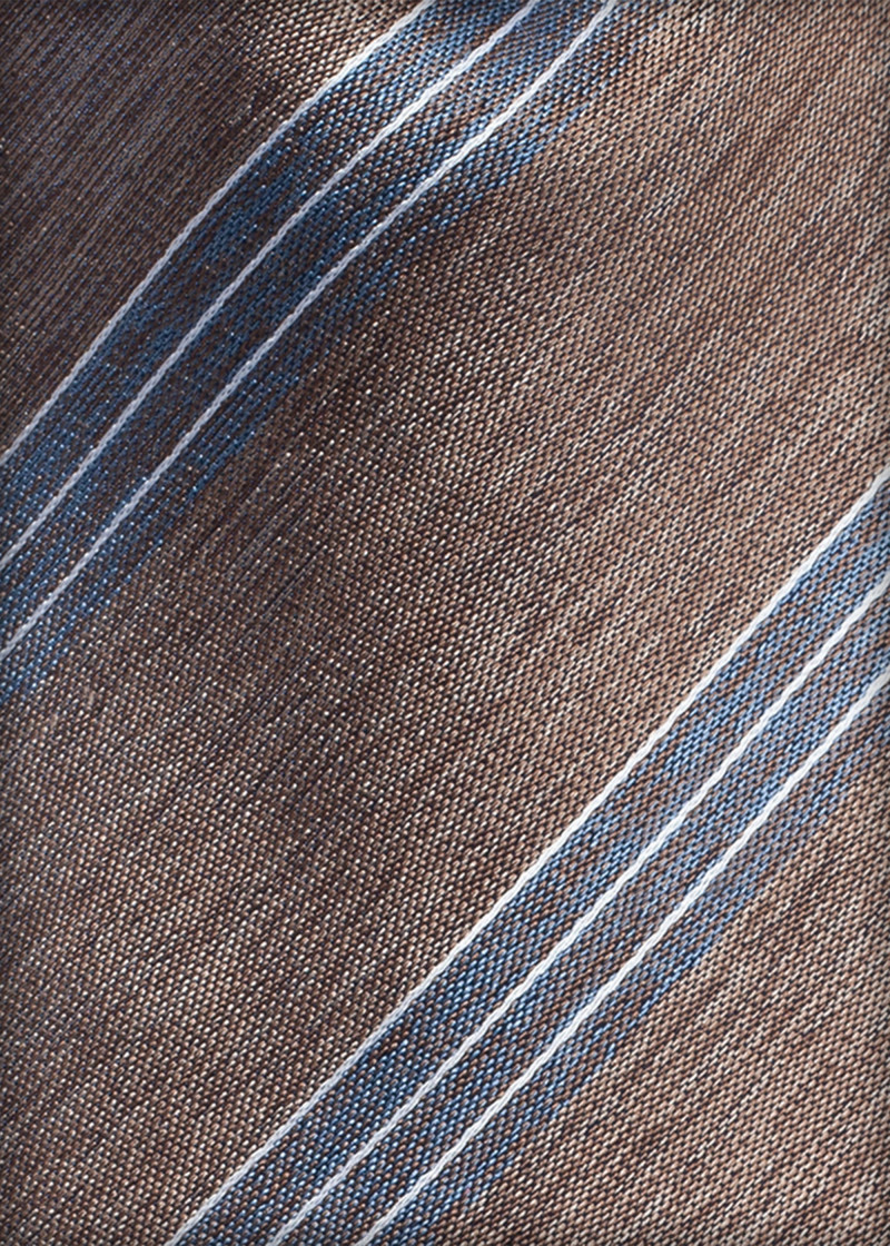Rideaux Traditionnels En Soie Vintage - Rayures Multicolores - 270x236 Cm - Occasion état Très Propre