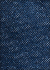 Cravate surface résille bleu foncé