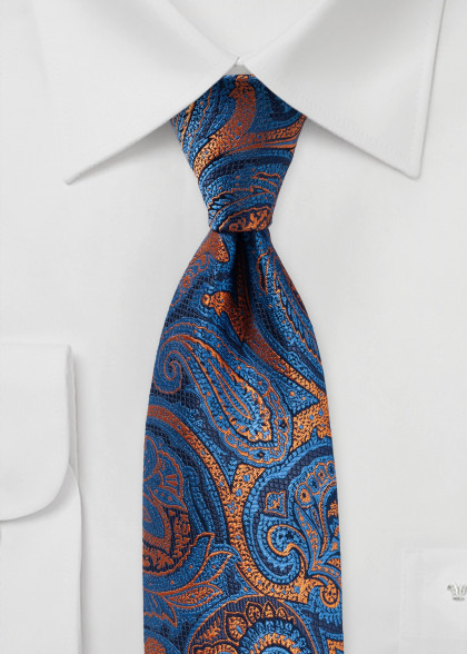 Cravate Bleu à Motif - Marque Artesie, Occasion En Très Bon état, Polyester, Pour Homme